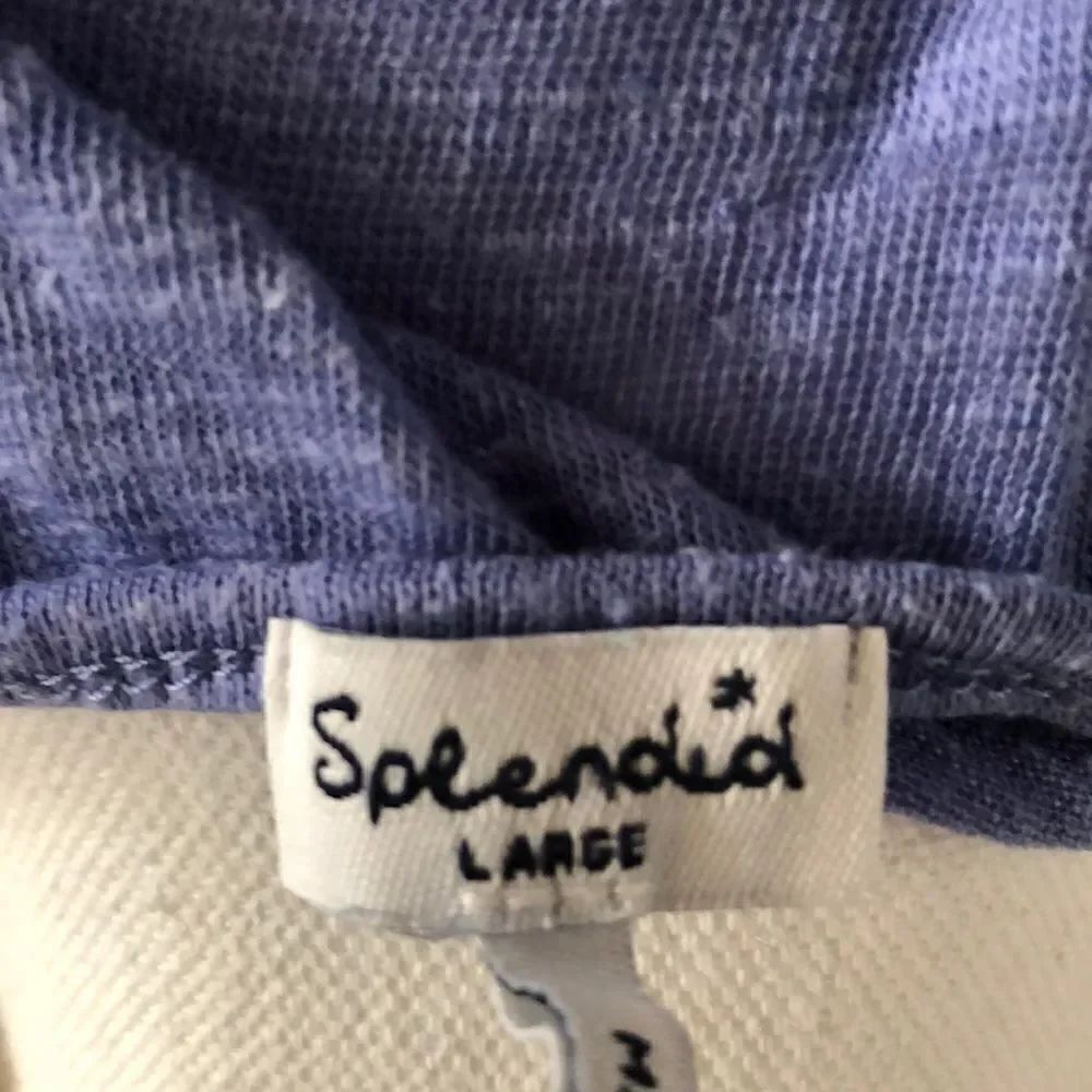 Splendid Blue/Purple Four Button Tank Top - Picture 5 of 5